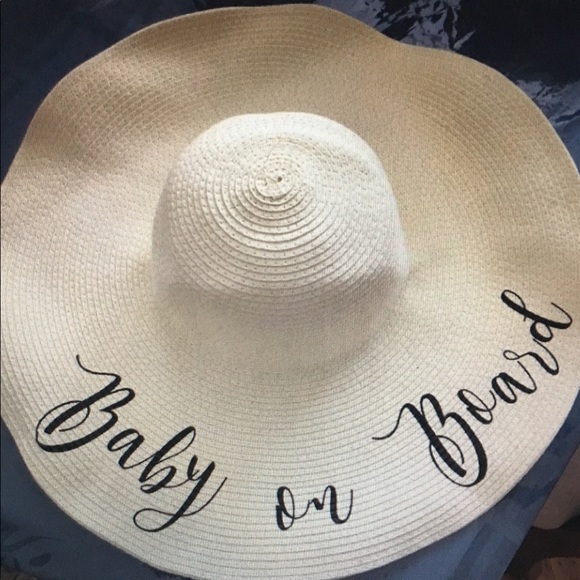 baby on board floppy hat